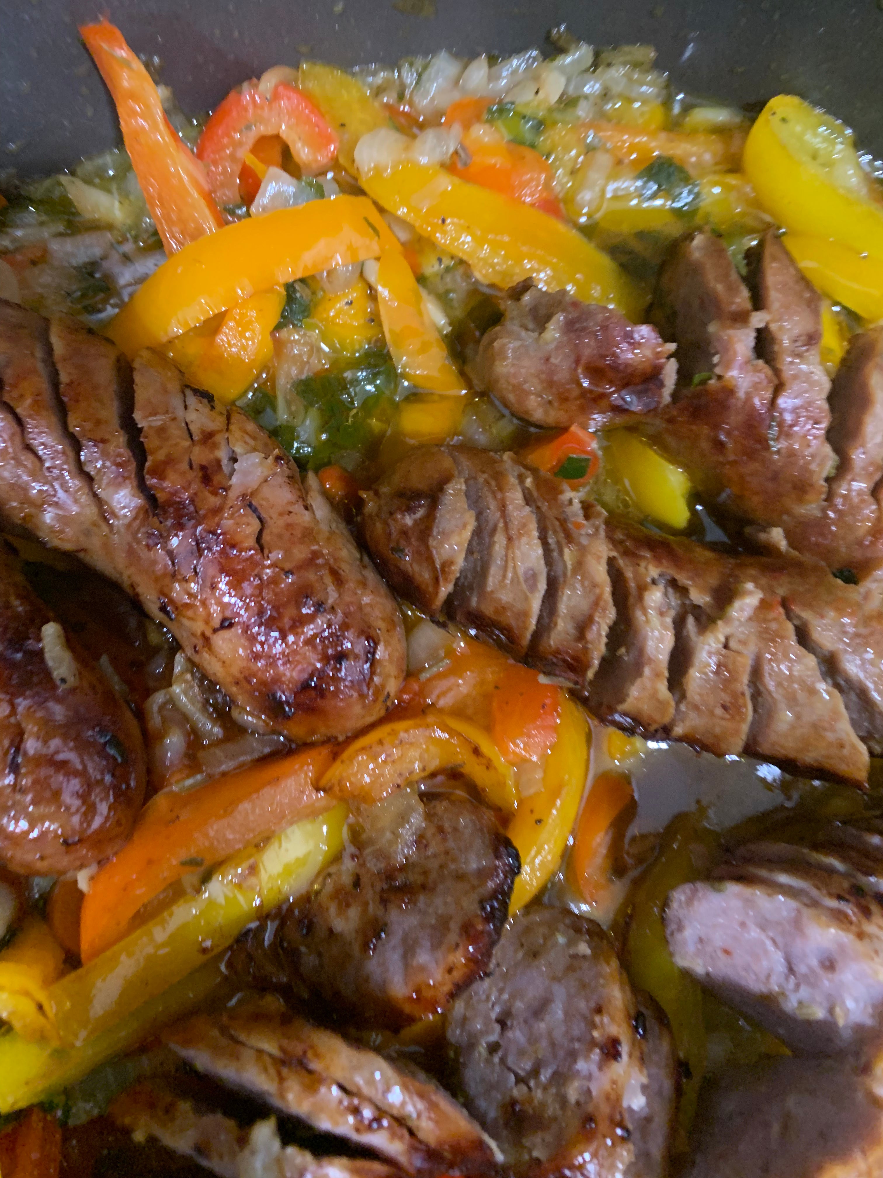 Sausage and Peppers